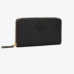Tory Burch McGraw Zip Continental Wallet - NWT